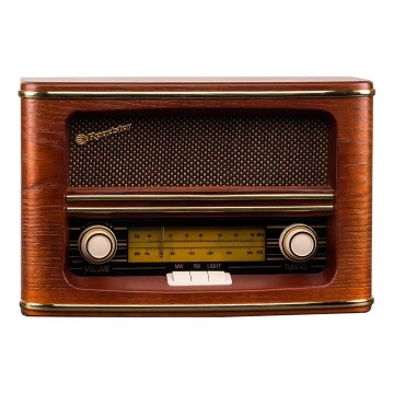 Roadstar HRA-1500/N - Радио FM/СВ 24Вт/230В/6xLR14