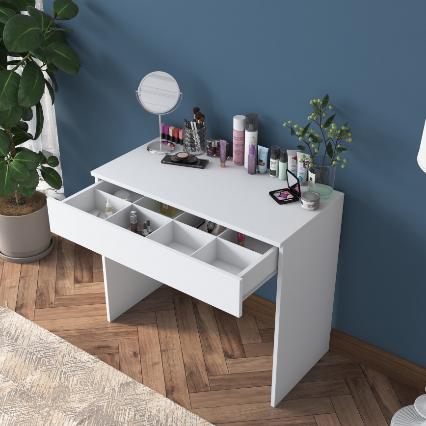 Робочий стіл RANI 90x76,8 см білий