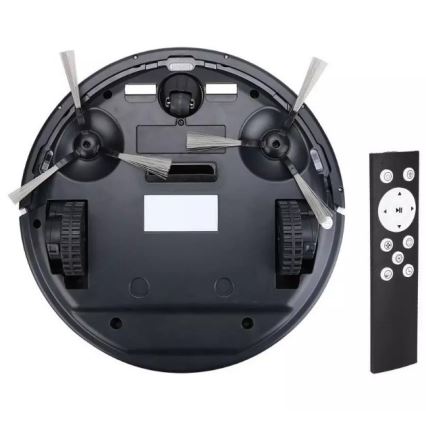 Робот-пылесос белый/черный + пульт ДУ