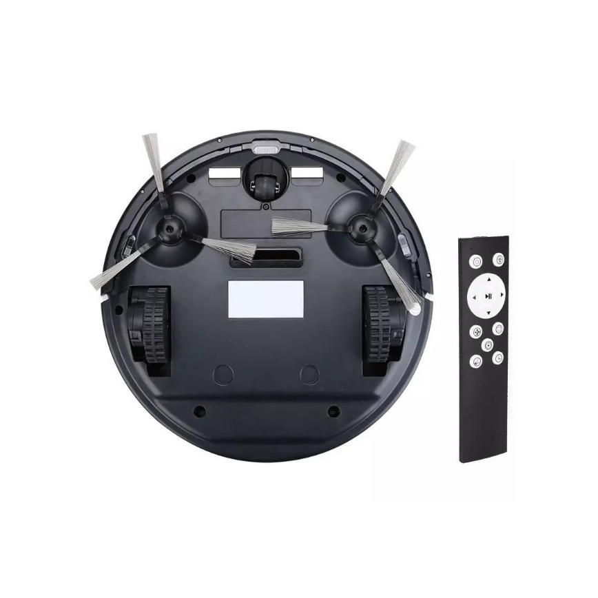 Робот-пылесос белый/черный + пульт ДУ