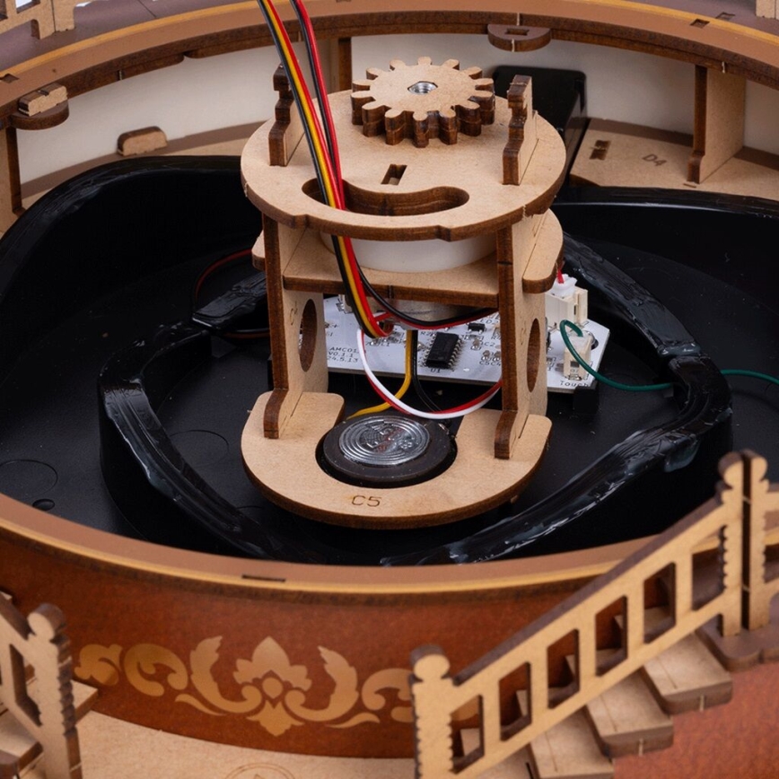 RoboTime - 3D головоломка музична скринька Класична карусель 5V