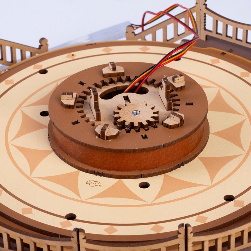 RoboTime - 3D головоломка музична скринька Класична карусель 5V