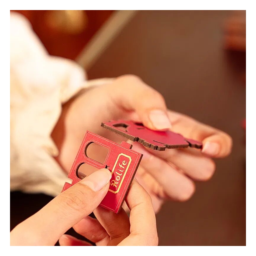 RoboTime - 3D головоломка Підставка для книг Історичний паровоз