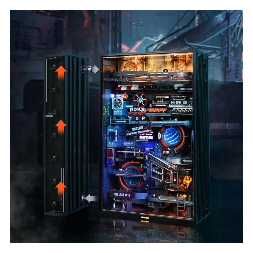 RoboTime - 3D механічна головоломка кулькові доріжки Місто минулого