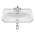 Roca A3270A5000 - Вбудована раковина CARMEN 60x45 см кераміка/білий