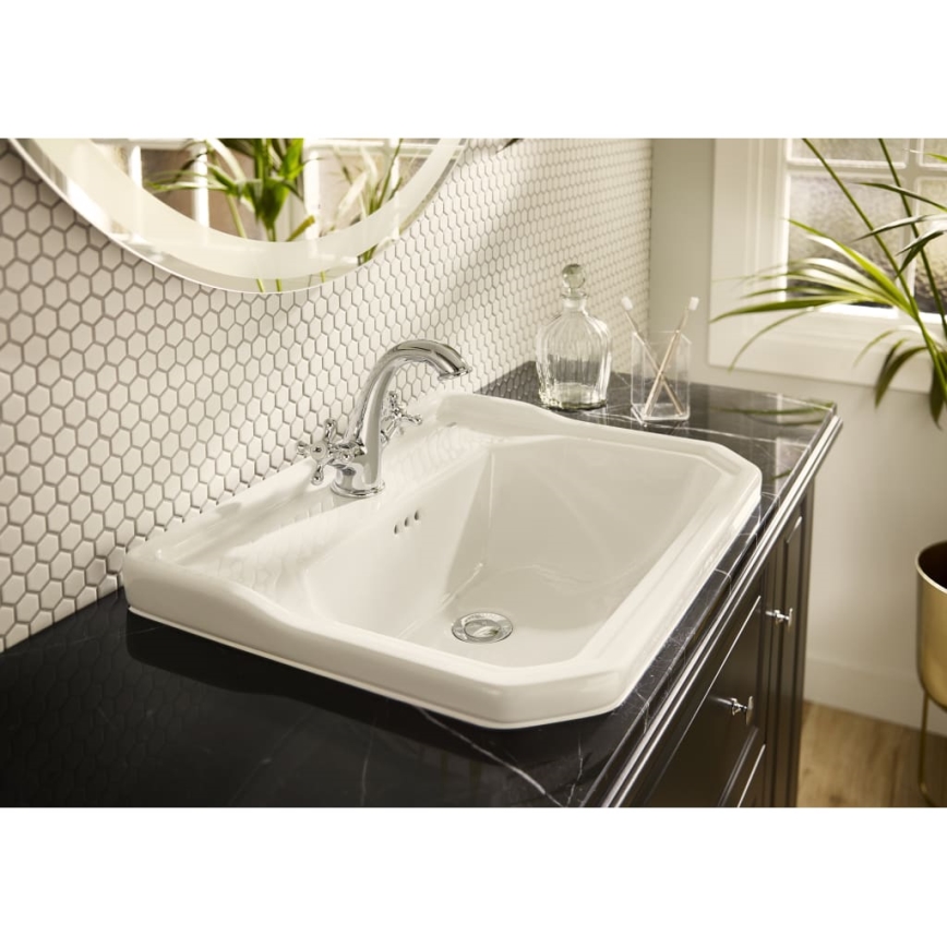 Roca A3270A5000 - Вбудована раковина CARMEN 60x45 см кераміка/білий