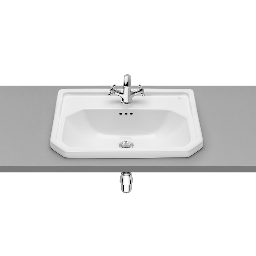 Roca A3270A5000 - Вбудований умивальник CARMEN 60x45 см кераміка/білий