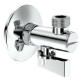 Roca A525168200 - кутовий вентиль AQUA, блискучий хром