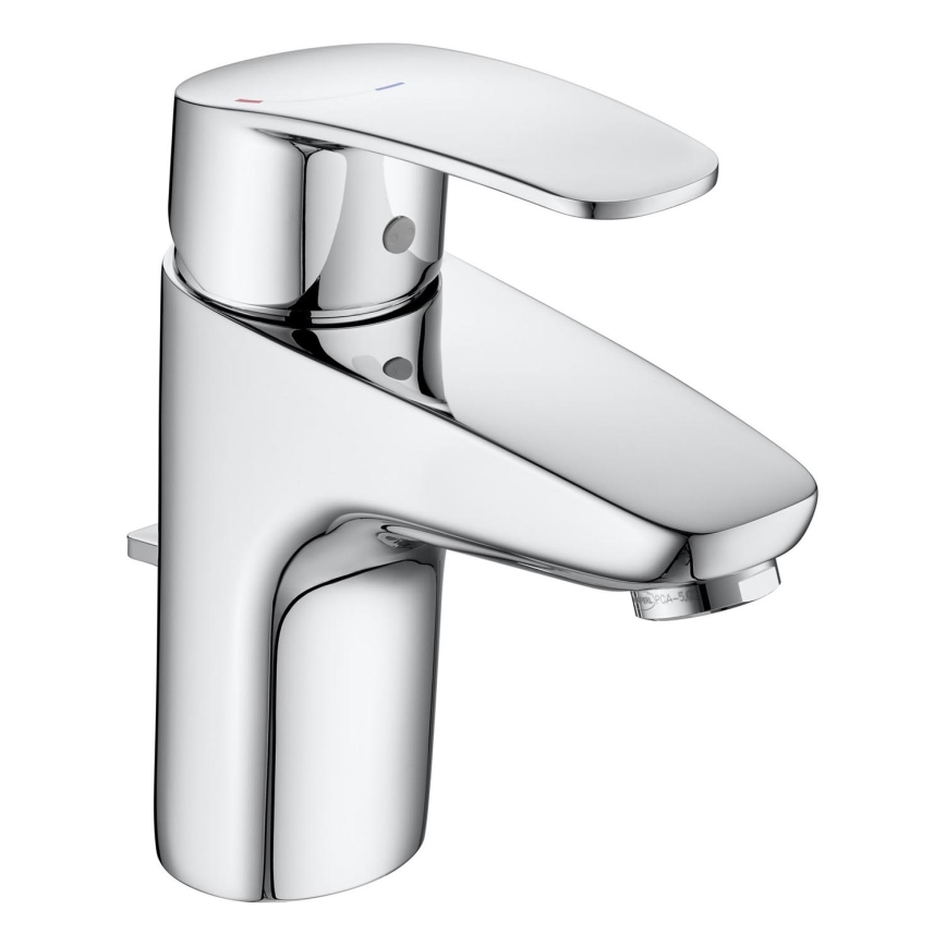 Roca A5A3098C00 - Раковинный смеситель + сливная арматура MONODIN, 15,3 см, полированный хром