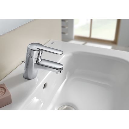Roca A5A3125C00 - Смеситель для умывальника VICTORIA 11,7 см блестящий хром