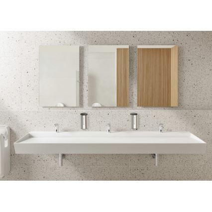 Roca A5A5709C00 - Бесконтактный смеситель для раковины L20 230V глянцевый хром