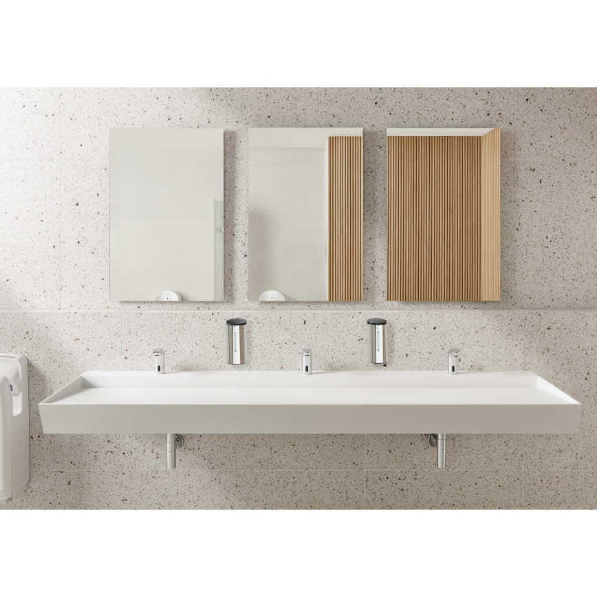 Roca A5A5709C00 - Бесконтактный смеситель для раковины L20 230V глянцевый хром