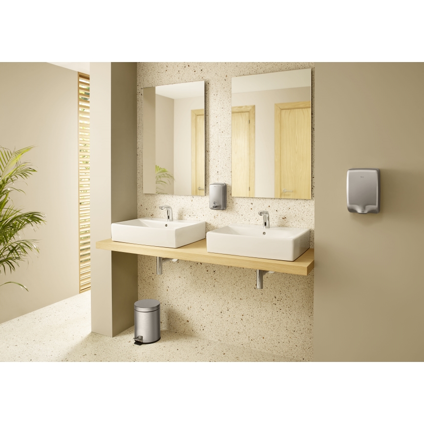 Roca A5A5709C00 - Бесконтактный смеситель для раковины L20 230V глянцевый хром