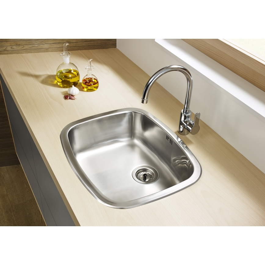 Roca A5A8409C00 - Смеситель для мойки L20 32,5 см блестящий хром