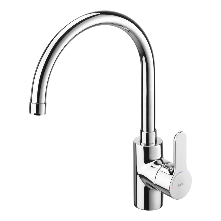 Roca A5A8409C00 - Змішувач для раковини L20 32,5 см глянцевий хром