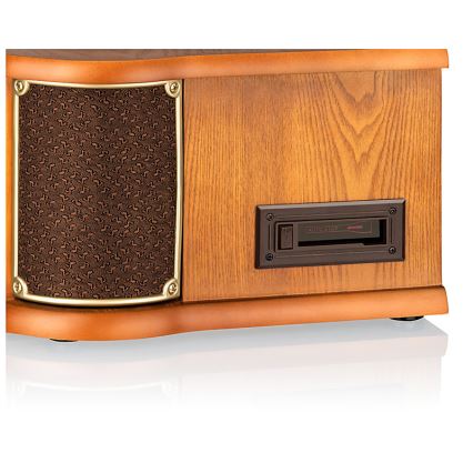 Roadstar HIF-1993D+BT- Hi-Fi-система з DAB/DAB+, програвачем вінілових платівок, CD-плеєром і касетним магнітофоном, 80 Вт/230 В + пультом дистанційного керування