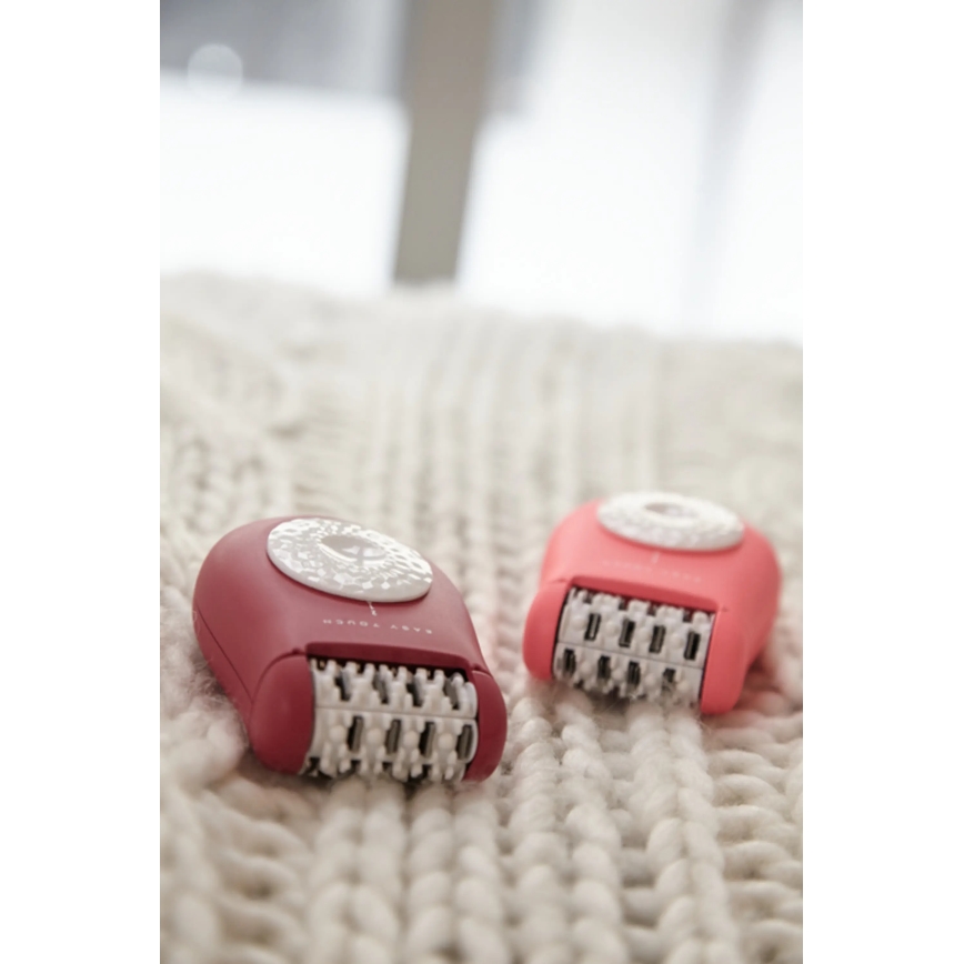 Rowenta - Епілятор EASY TOUCH 230V рожевий