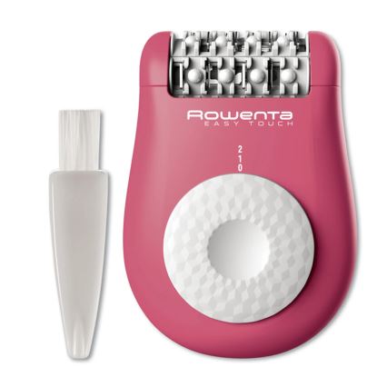 Rowenta - Епілятор EASY TOUCH 230V рожевий