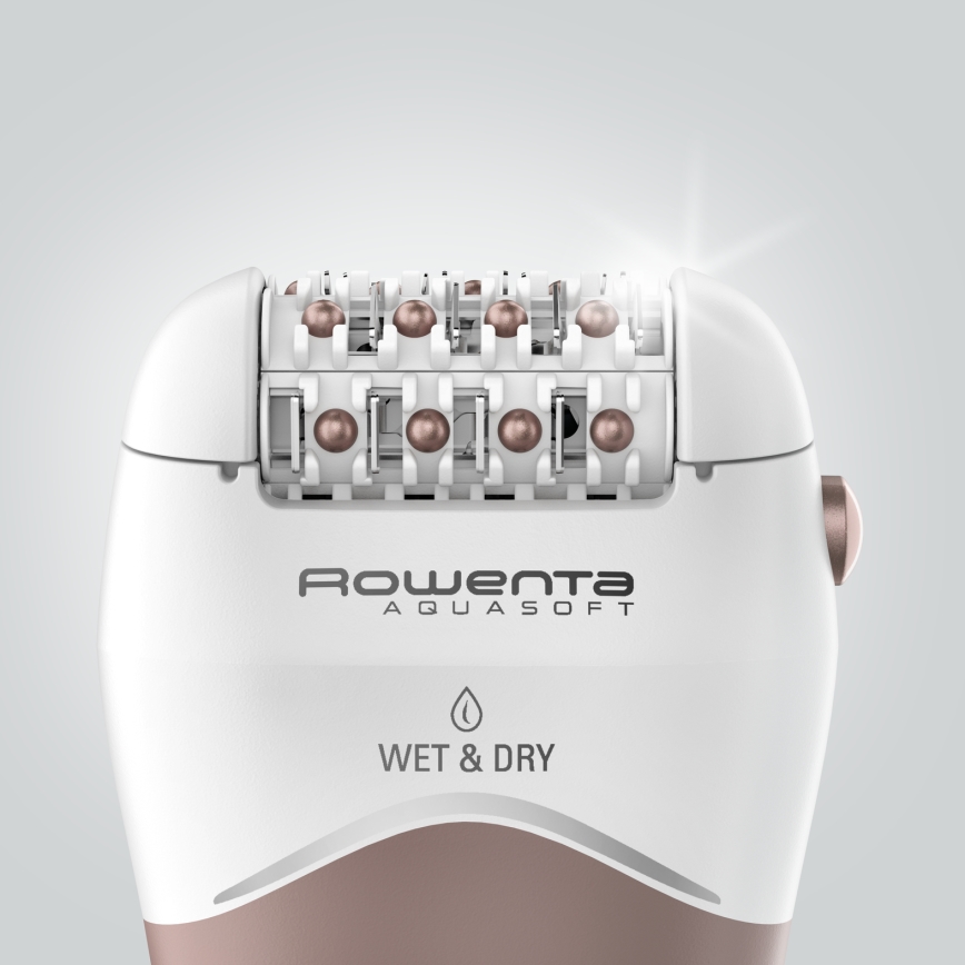 Rowenta - Эпилятор WET&DRY 4,5W/5V 600 mAh бежевый/золотой
