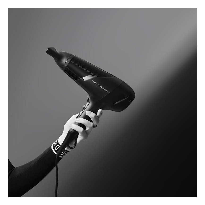Rowenta - Фен KARL LAGERFELD STUDIO DRY 2100W/230V черный