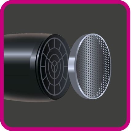 Rowenta - Фен KARL LAGERFELD STUDIO DRY 2100W/230V черный