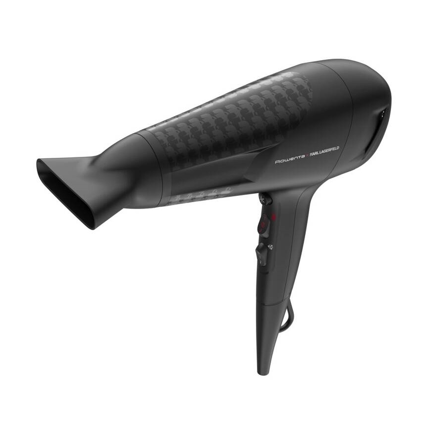 Rowenta - Фен KARL LAGERFELD STUDIO DRY 2100W/230V черный