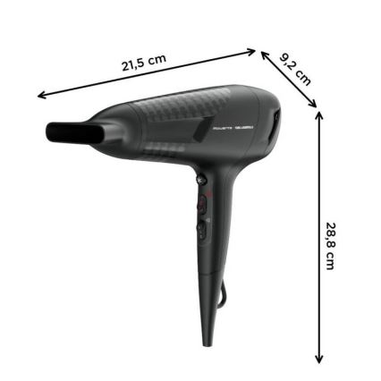 Rowenta - Фен KARL LAGERFELD STUDIO DRY 2100W/230V черный