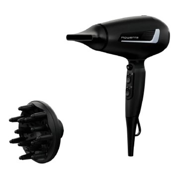 Rowenta - Фен PROEXPERT 2100W/230V чорний