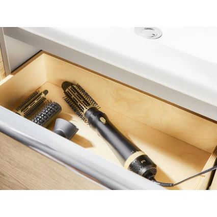 Rowenta - Фен-щетка EXPRESS STYLE 800W/230V черный/золотистый
