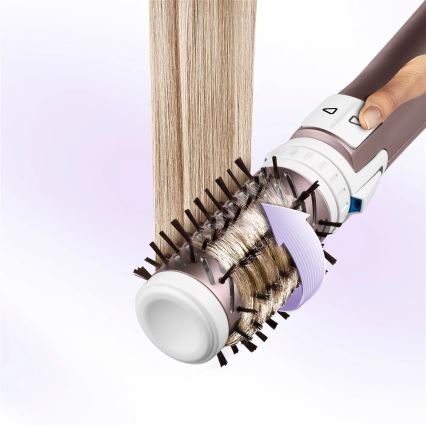 Rowenta - Фен-щетка PREMIUM CARE 1000W/230V розовый/белый