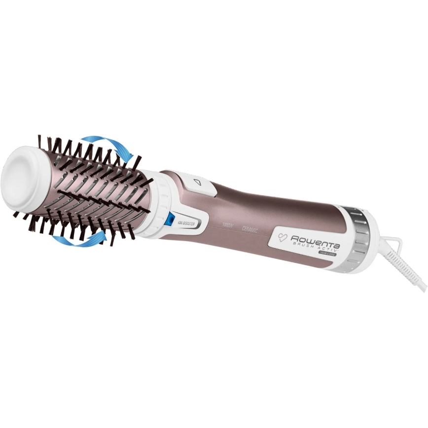 Rowenta - Фен-щетка PREMIUM CARE 1000W/230V розовый/белый