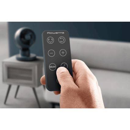 Rowenta - Настільний вентилятор TURBO SWIFT COMPACT 230В синій + дистанційне керування