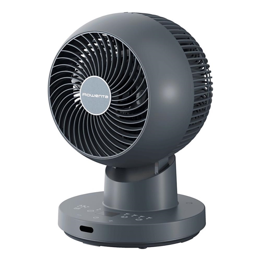 Rowenta - Настольный вентилятор TURBO SWIFT COMPACT 230V синий + дистанционное управление