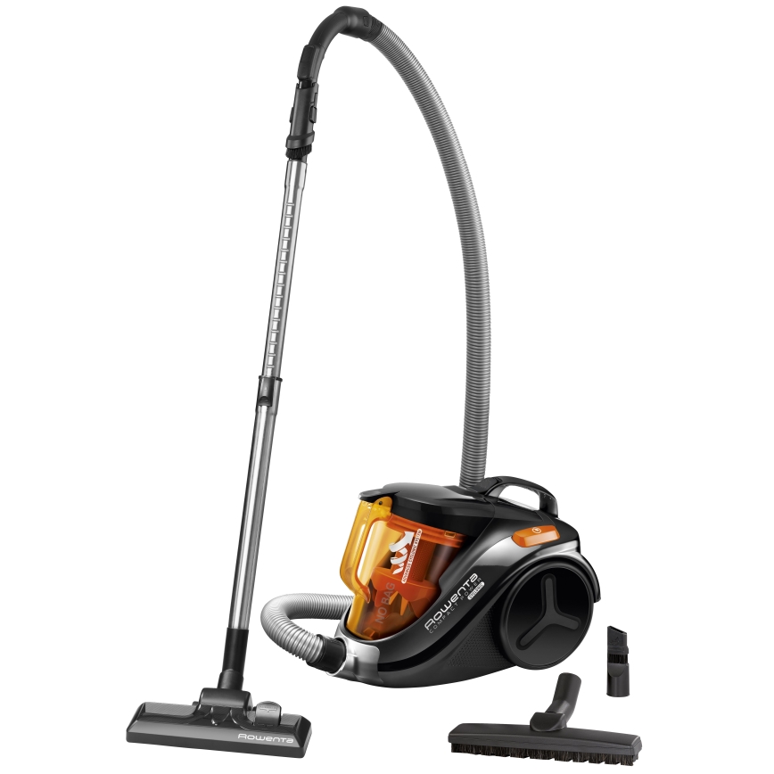 Rowenta - Пилосос без мішка COMPACT POWER 1,5л 750W/230V чорний/помаранчевий