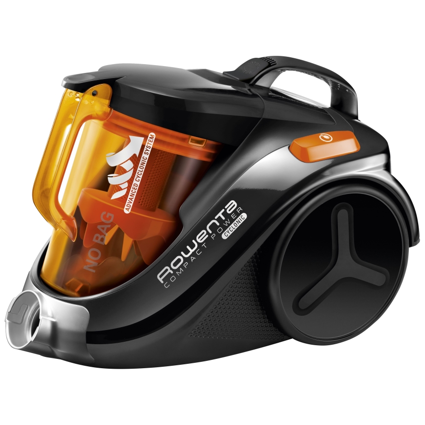 Rowenta - Пилосос без мішка COMPACT POWER 1,5л 750W/230V чорний/помаранчевий