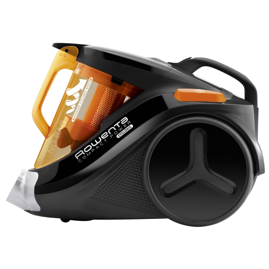 Rowenta - Пилосос без мішка COMPACT POWER 1,5л 750W/230V чорний/помаранчевий