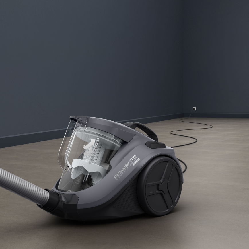Rowenta - Пилосос без мішка COMPACT POWER 1,5л 750W/230V сірий