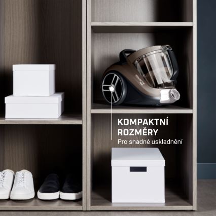 Rowenta - Пилосос без мішка COMPACT POWER XXL 2,5л 900W/230V коричневий