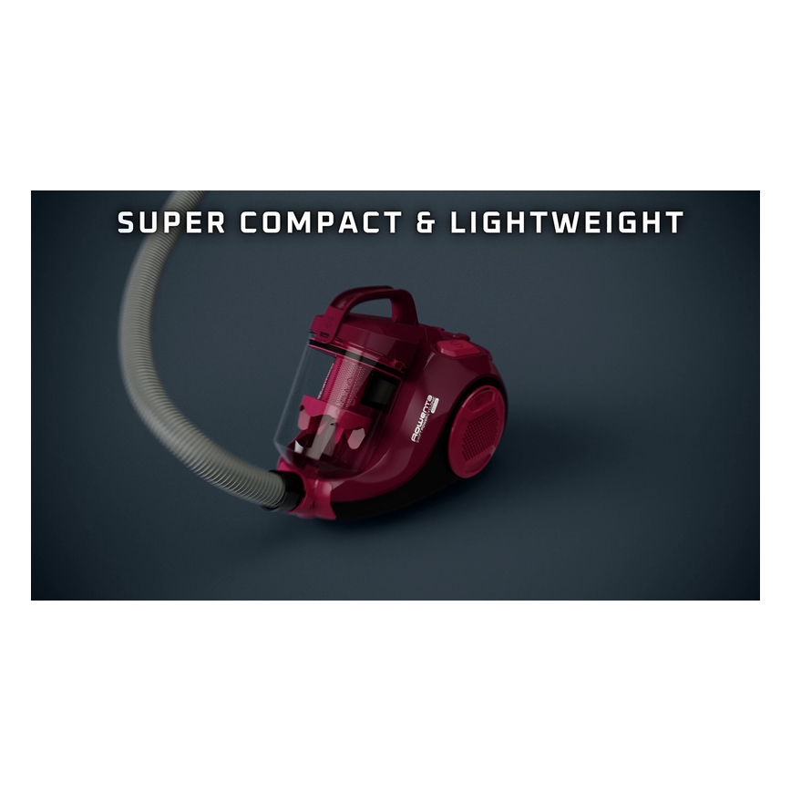 Rowenta - Пилосос без мішка SWIFT POWER CYCLONIC 1,2л 750W/230V червоний