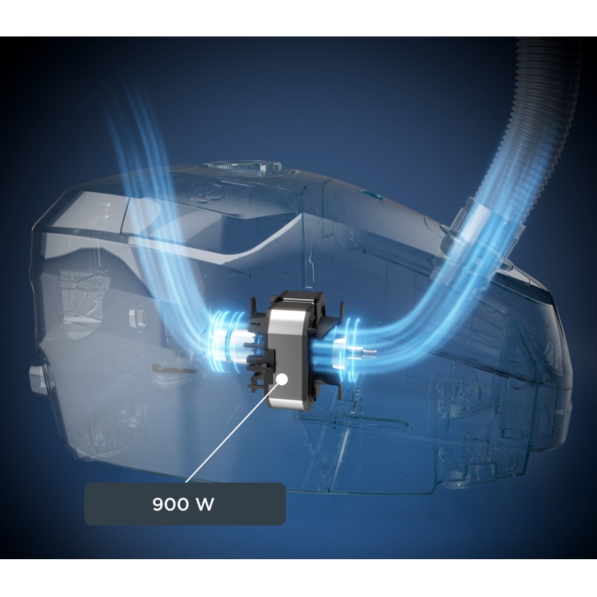 Rowenta - Пилосос з мішком GREEN FORCE MAX ECO TOTAL CLASSIC 900 Вт/230 В чорний