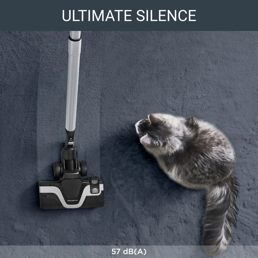 Rowenta - Пилосос з мішком SILENCE FORCE ALLERGY+ 4,5 л 400 Вт/230 В чорний/білий