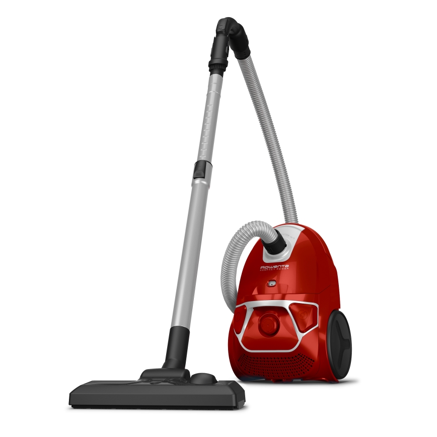 Rowenta - Пилосос з мішком для збору пилу COMPACT POWER 750W/230V червоний
