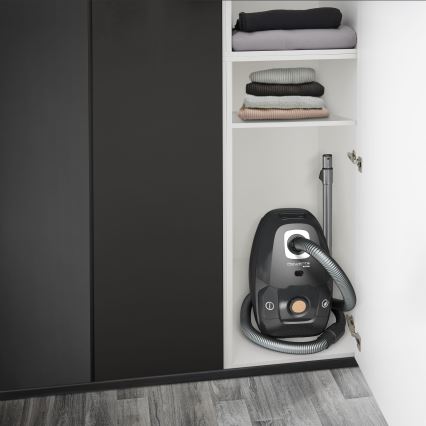 Rowenta - Пилосос з мішком для збору пилу GREEN FORCE EFFITECH ECO TOTAL CLEAN 400W/230V чорний