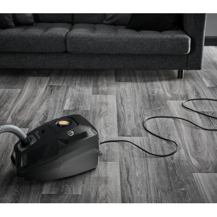 Rowenta - Пилосос з мішком для збору пилу GREEN FORCE EFFITECH ECO TOTAL CLEAN 400W/230V чорний