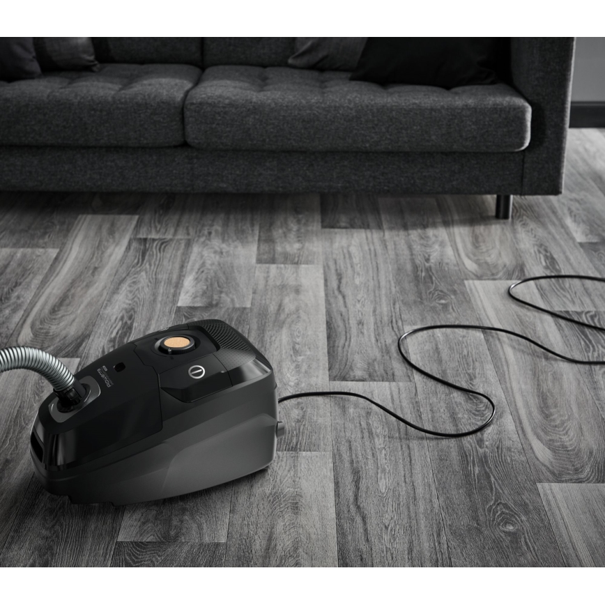Rowenta - Пилосос з мішком для збору пилу GREEN FORCE EFFITECH ECO TOTAL CLEAN 400W/230V чорний