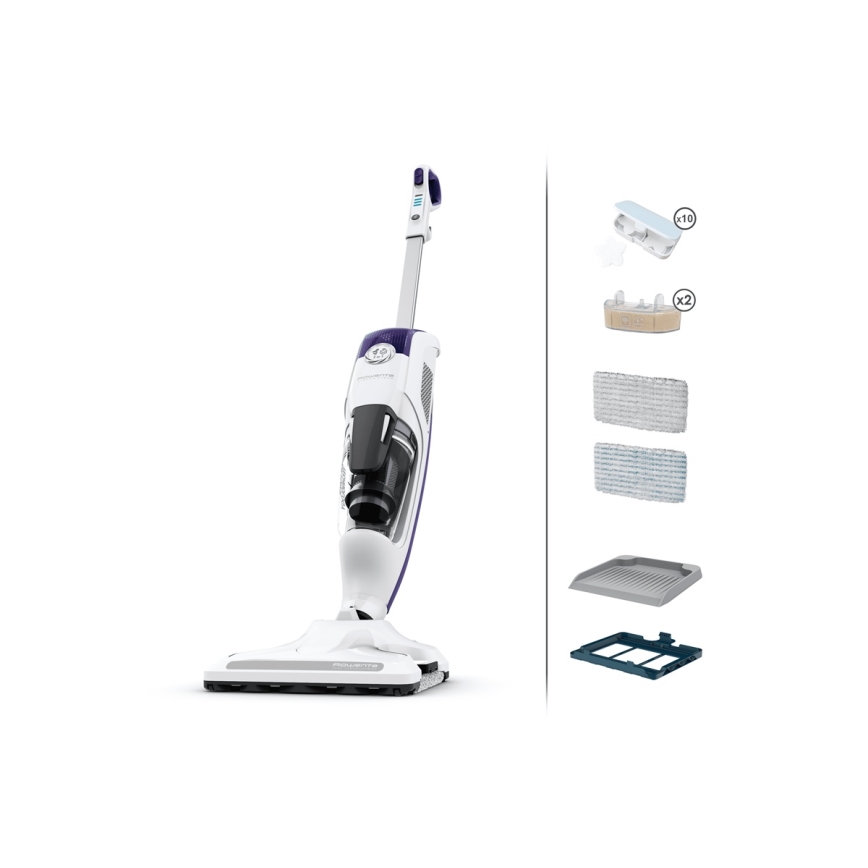 Rowenta - Пилосос з паровим мопом 2 в 1 CLEAN&STEAM