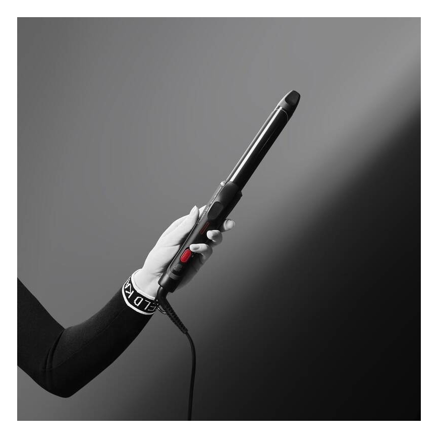 Rowenta - Плойка KARL LAGERFELD 47W/230V черный