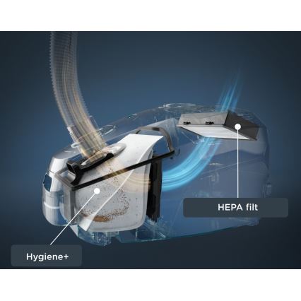 Rowenta - Пылесос с мешком GREEN FORCE MAX ECO TOTAL CLASSIC 900 Вт/230 В черный