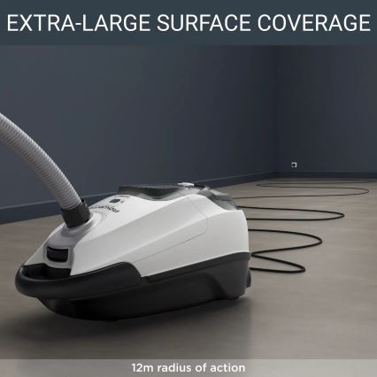 Rowenta - Пылесос с мешком SILENCE FORCE ALLERGY+ 4,5 л 400W/230V черный/белый