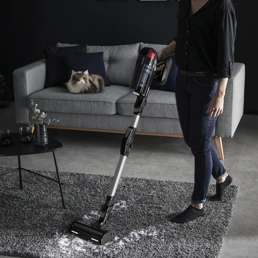 Rowenta - Пылесос-стик 2-в-1 X-FORCE FLEX ANIMAL CARE 320W/25,2V черный 2000 mAh